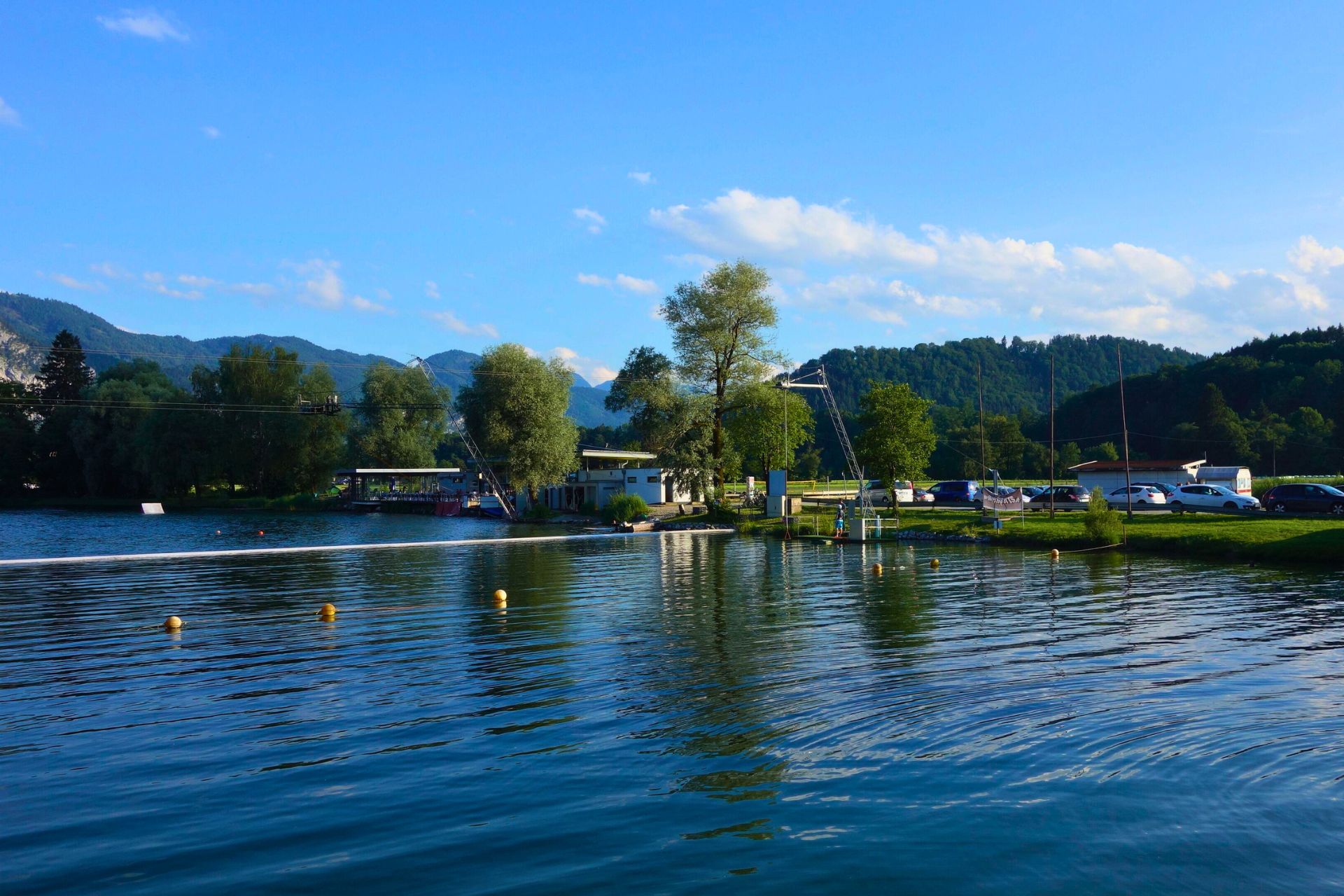 badesee-kiefersfelden-sommer-ferienwohnung-kaiserblick Ferienwohnung Kiefersfelden See mit Parkplatz