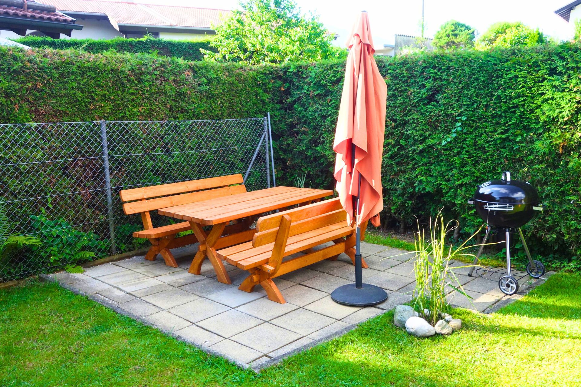 Ferienwohnung Kiefersfelden Grillplatz